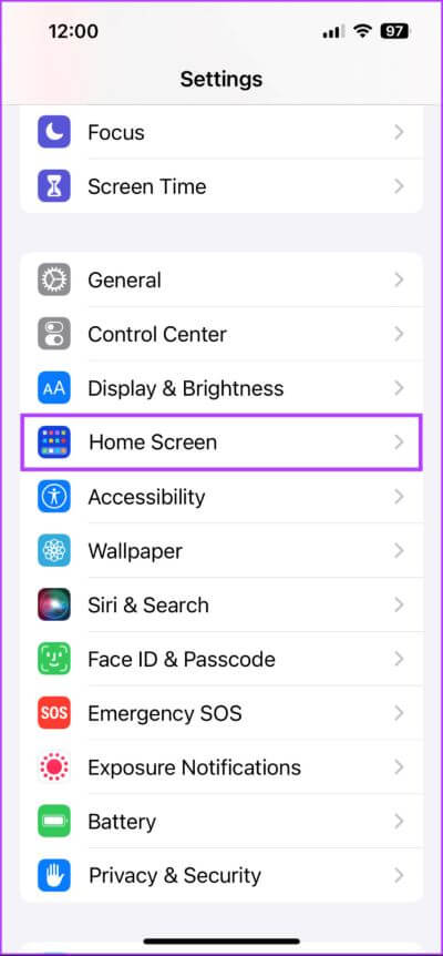 Tap-On-Home-Screen-713x1536-1 أفضل 7 طرق لإصلاح عدم ظهور شارات الإشعار على iPhone