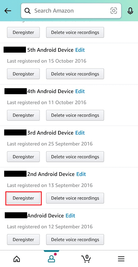 Tap-on-Deregister-to-delete-from-each-app-or-device-you-own كيفية إلغاء تسجيل جهاز Amazon