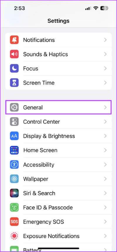 Tap-on-general-1-475x1024-1 أفضل 7 طرق لإصلاح عدم ظهور شارات الإشعار على iPhone