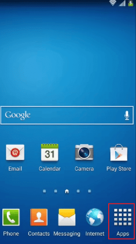 Tap-on-the-Apps-drawer-icon-e1671471844722 كيفية تشغيل وضع القيادة في Samsung Galaxy S3