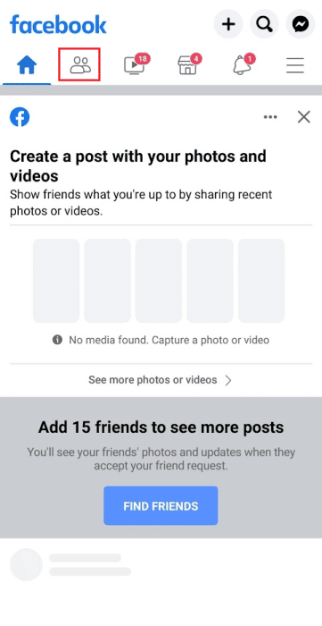 Tap-on-the-Friends-tab-from-the-top-bar-e1671746861388 كيف ترى طلبات الصداقة المرسلة على Facebook