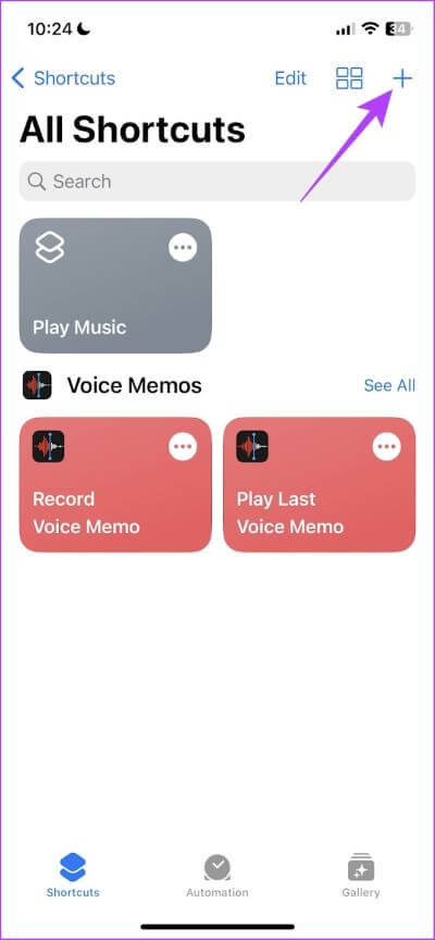 Tap-on-the-Plus-Icon-1 كيفية فرز جهات الاتصال على iPhone و iPad بالاسم الأول أو اسم العائلة