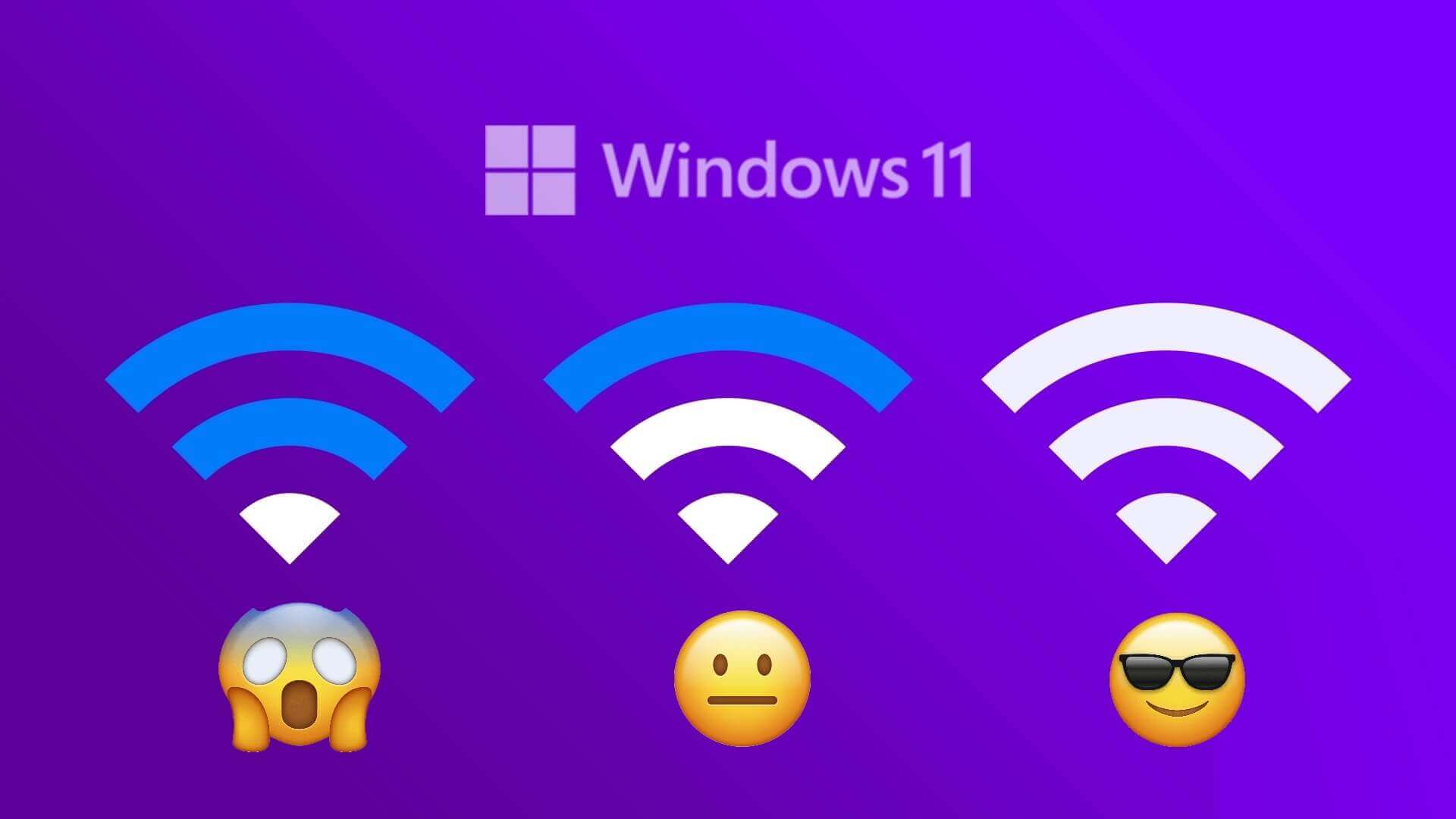 أفضل 6 طرق لعرض قوة إشارة Wi-Fi في Windows 11 - %categories