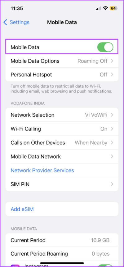 Turn-off-and-on-Cellular-Data-3-475x1024-1 ماذا يعني رمز SOS فقط على iPhone و 10 طرق لإصلاحه