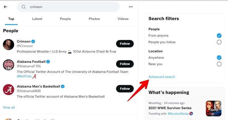 Twitter-Search-Advanced-Searchbar.jpg كيفية البحث في Twitter مثل المحترفين