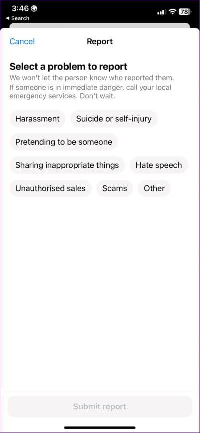 What-Happens-When-You-Report-Someone-on-Facebook-Messenger-8 ماذا يحدث عندما تبلغ عن شخص ما على Facebook Messenger