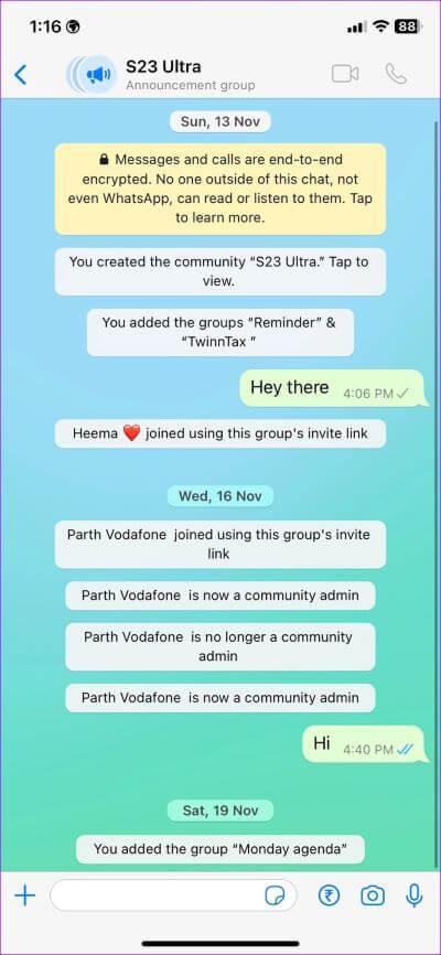WhatsApp-groups-vs-communities-5 مقارنة مجموعات مقابل المجتمعات على WhatsApp : فهم الاختلافات