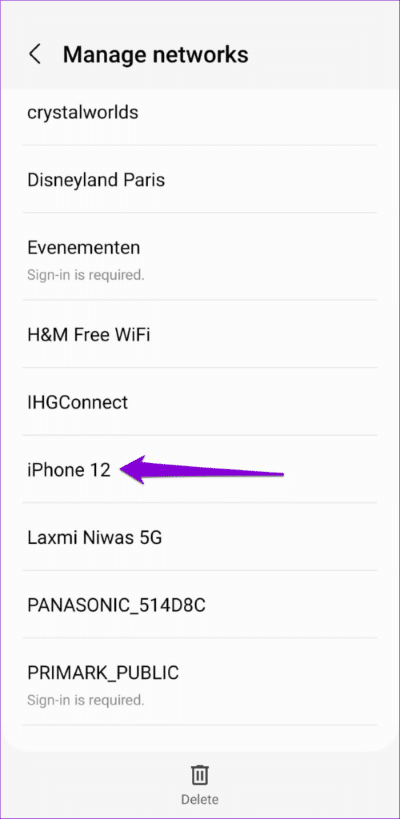 Wi-Fi-Networks-on-Android-2-500x1024-1 أفضل 7 طرق لإصلاح عدم اتصال Android بشبكة Wi-Fi تلقائيًا