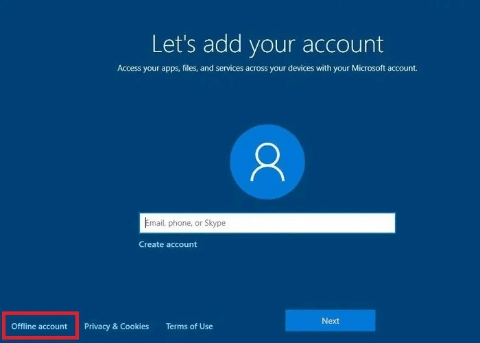 Win11-Without-Microsoft-Offline-Account-OptionB.jpg كيفية استخدام Windows 11 بدون حساب Microsoft