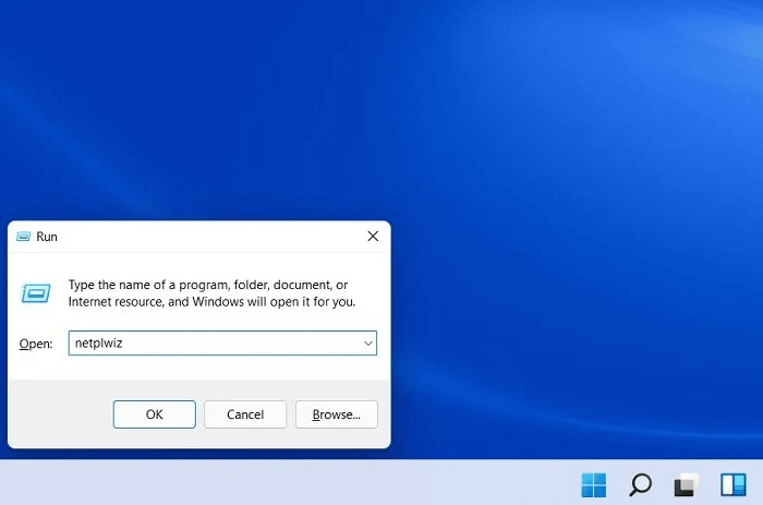 Windows11-User-Profile-Netplwiz.jpg كيفية إصلاح خطأ "فشل خدمة ملف تعريف المستخدم في تسجيل الدخول" على Windows