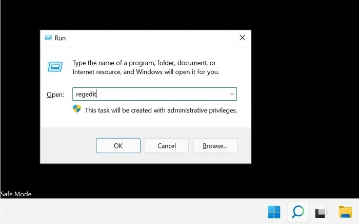 Windows11-User-Profile-SafeMode-Regedit.jpg كيفية إصلاح خطأ "فشل خدمة ملف تعريف المستخدم في تسجيل الدخول" على Windows