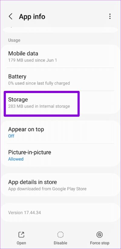 YouTube-App-Info-500x1024-1 أفضل 6 طرق لإصلاح عدم عمل وضع الصورة في الصورة على Android
