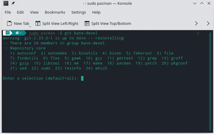 Zoom-Manjaro-Command-Line-Install-e1637632060149.png كيفية تثبيت Zoom على Linux