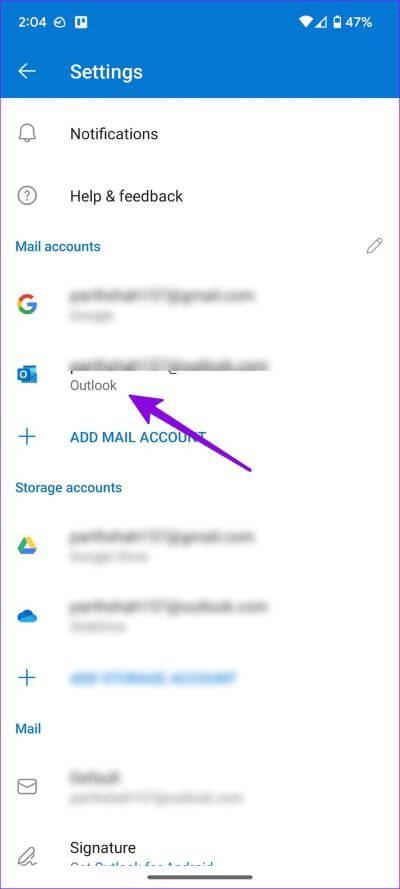 add-Outlook-contacts-on-Android-15 أفضل 3 طرق لإضافة جهات اتصال Outlook على Android