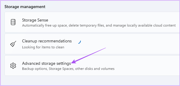 advanced-storage-settings-windows-11 أفضل 5 طرق لتهيئة وفورمات بطاقة SD على Windows 11