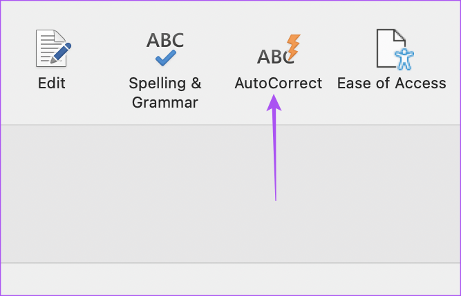 autocorrect-settings-word-mac أفضل 5 إصلاحات لعدم عمل التصحيح التلقائي في Microsoft Word على Mac