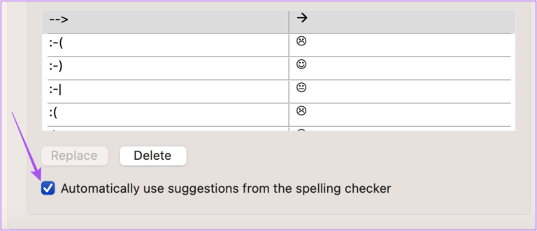 automatically-use-suggestions-from-spell-check-word-mac-768x331-1 أفضل 5 إصلاحات لعدم عمل التصحيح التلقائي في Microsoft Word على Mac