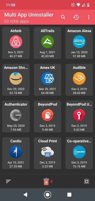 batch-uninstall-apps-android-multi-app-uninstaller-dark-mode.jpg كيفية إلغاء تثبيت التطبيقات دفعة واحدة بسهولة على Android