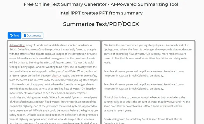 best-tools-summarize-text-online-intellippt.jpg 6 من أفضل أدوات التلخيص عبر الإنترنت لتقصير النص