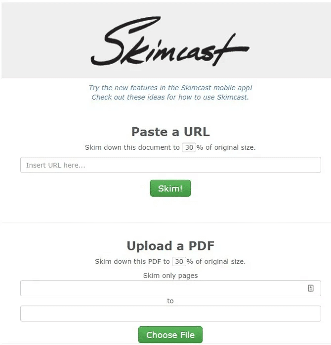 best-tools-summarize-text-online-skimcast.jpg 6 من أفضل أدوات التلخيص عبر الإنترنت لتقصير النص