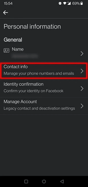change-facebook-primary-email-mobile-contact-info.jpg كيفية تغيير عنوان البريد الإلكتروني على Facebook