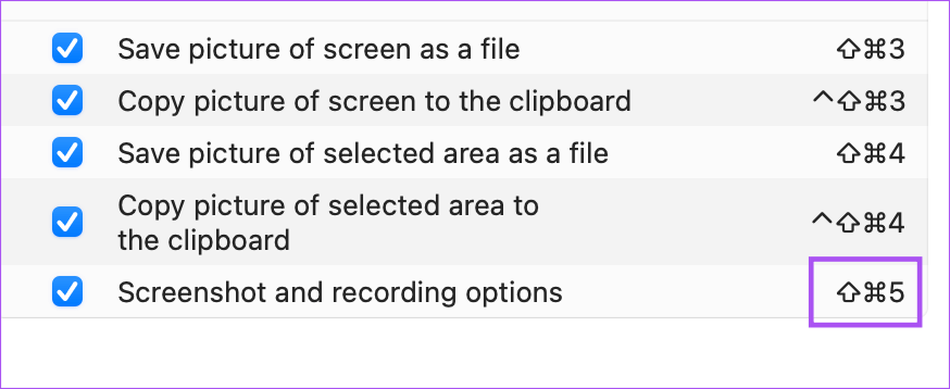 change-keyboard-shortcut-mac-1 أفضل 7 إصلاحات لعدم عمل مسجل الشاشة على نظام Mac