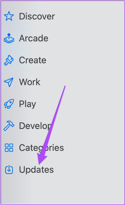 check-for-app-store-updates-mac أفضل 5 إصلاحات لعدم عمل التصحيح التلقائي في Microsoft Word على Mac