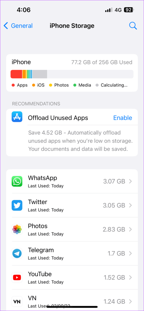 check-internal-storage-iphone-474x1024-2 أفضل 8 إصلاحات لعدم تنزيل صور iMessage على iPhone