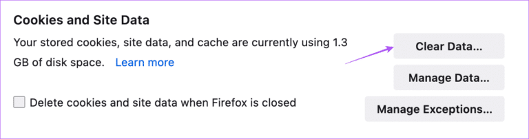 كيفية مسح ذاكرة التخزين المؤقت وملفات تعريف الارتباط في Firefox على الويب و iPhone و Android - %categories