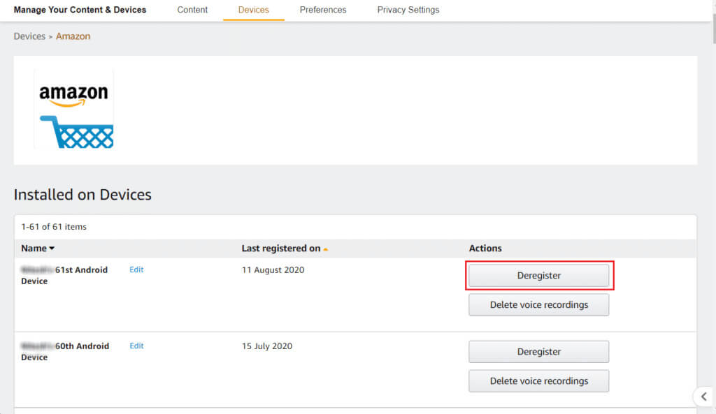 click-on-Deregister-next-to-the-desired-device-1024x593-1 كيفية إلغاء تسجيل جهاز Amazon