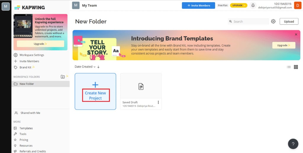 click-on-the-create-new-project-option-1024x517-1 كيفة الحصول وضع ملء الشاشة في مقاطع فيديو Instagram
