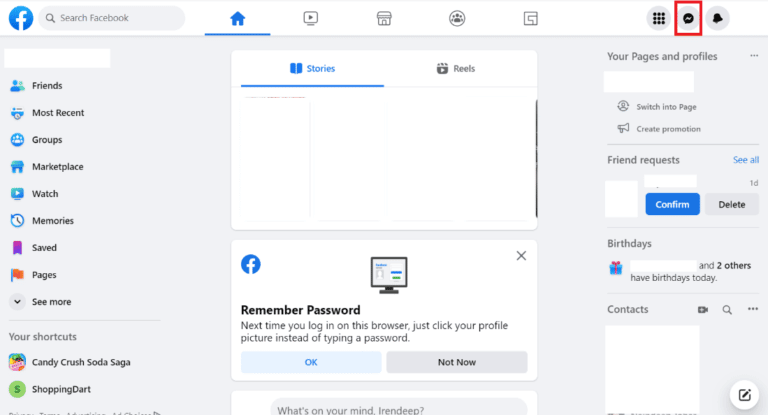click-on-the-messenger-icon-768x415-1 ما هي ميزة Facebook Wave "التلويح على Facebook"؟