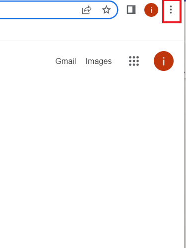 click-on-three-dots إصلاح الخطأ Err Proxy Connection Failed على Chrome