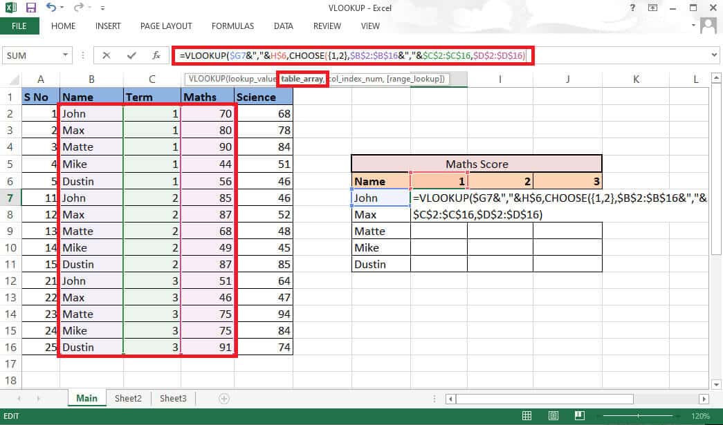 كيفية استخدام VLOOKUP بمعايير متعددة - %categories