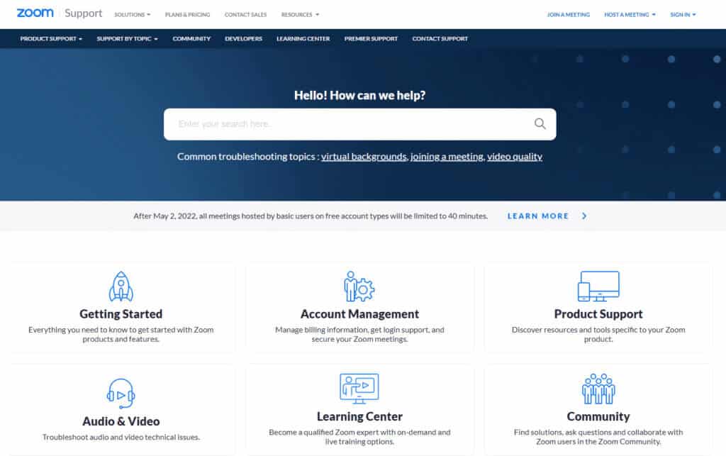 contact-zoom-support إصلاح خطأ "أنت لست مؤهلاً للتسجيل في Zoom في هذا الوقت"