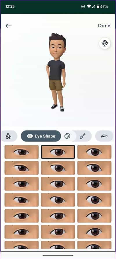 create-and-use-avatar-in-WhatsApp-10 كيفية إنشاء واستخدام الصور الرمزية (أفاتار) في WhatsApp