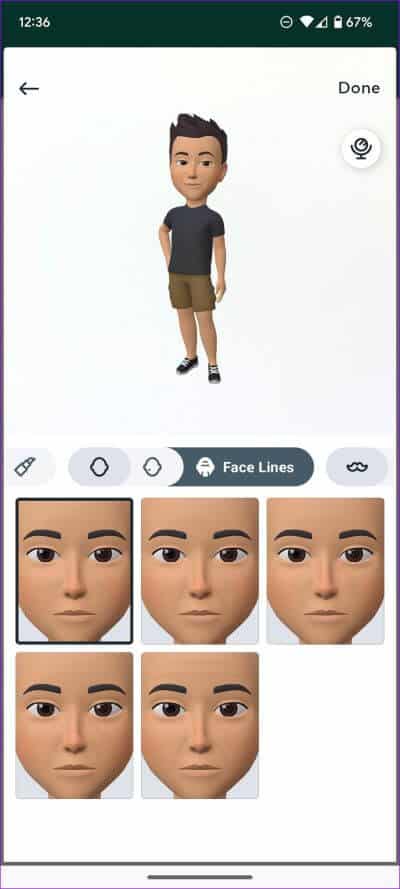 create-and-use-avatar-in-WhatsApp-14 كيفية إنشاء واستخدام الصور الرمزية (أفاتار) في WhatsApp