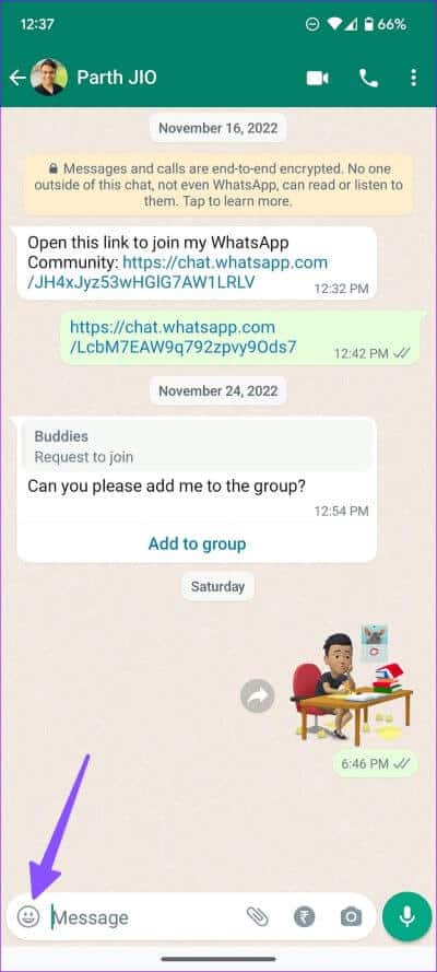 create-and-use-avatar-in-WhatsApp-21 كيفية إنشاء واستخدام الصور الرمزية (أفاتار) في WhatsApp