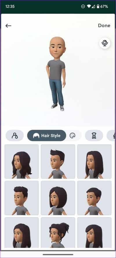 create-and-use-avatar-in-WhatsApp-8 كيفية إنشاء واستخدام الصور الرمزية (أفاتار) في WhatsApp