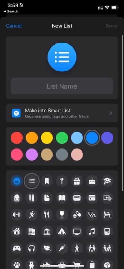 create-list-473x1024-1 كيفية التعاون في Apple Reminders على iPhone و iPad