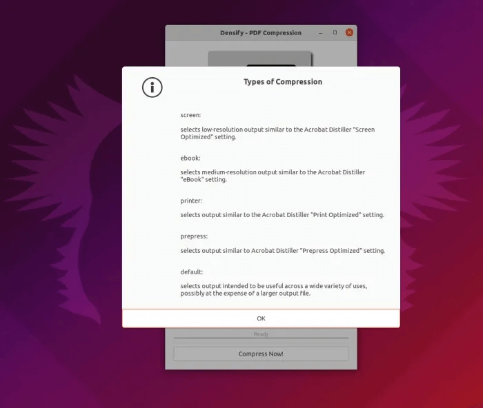 densify-compression-types-linux.jpeg 8 طرق لضغط مستندات PDF على سطح المكتب والجوال