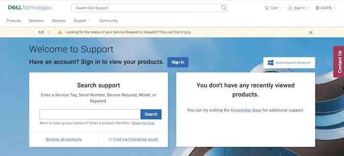 device-repairs-warranty-check-dell.jpg وفر المال الذي تنفقه على إصلاحات الأجهزة من خلال فحص الضمان