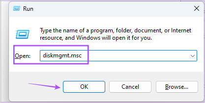 diskmanagement-run-windows-11 أفضل 5 طرق لتهيئة وفورمات بطاقة SD على Windows 11