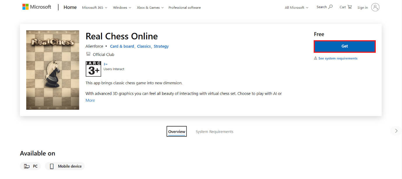 download-page-of-real-chess-online أفضل 50 لعبة على Windows 10 للتنزيل المجاني