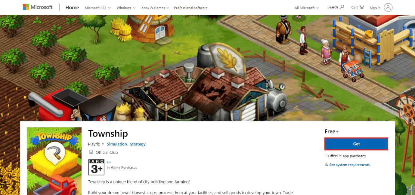download-page-of-township أفضل 50 لعبة على Windows 10 للتنزيل المجاني