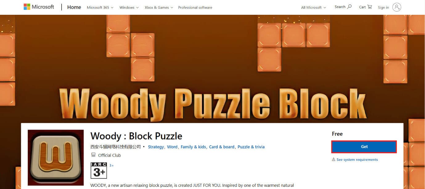 download-page-of-woody-puzzle-block أفضل 50 لعبة على Windows 10 للتنزيل المجاني