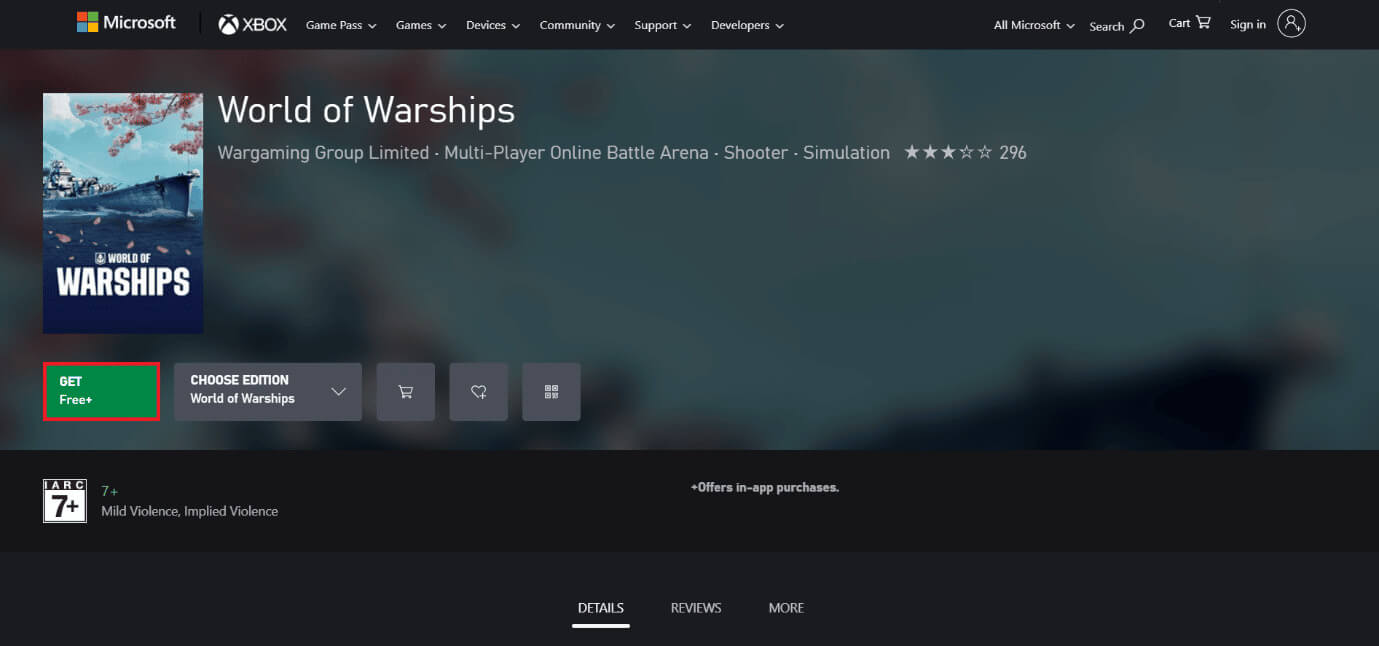 download-page-of-world-of-warships أفضل 50 لعبة على Windows 10 للتنزيل المجاني