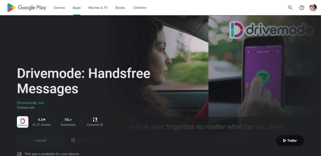 drivemode-handsfree-messages-1024x498-1 أفضل 15 مجيب تلقائي لتطبيق WhatsApp