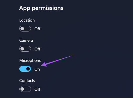 enable-mic-for-whatsapp-in-windows-11 أفضل 5 إصلاحات لعدم عمل الميكروفون في WhatsApp على Windows 11