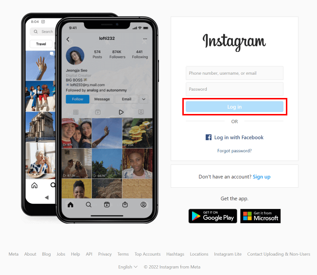 enter-your-email-phone-number-or-username-and-en-2 كيفية الرد على الرسالة على Instagram